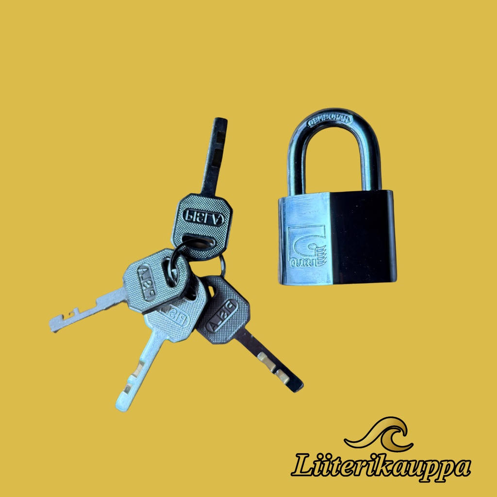 Riippulukko 40mm Pisla yleismallin munalukko