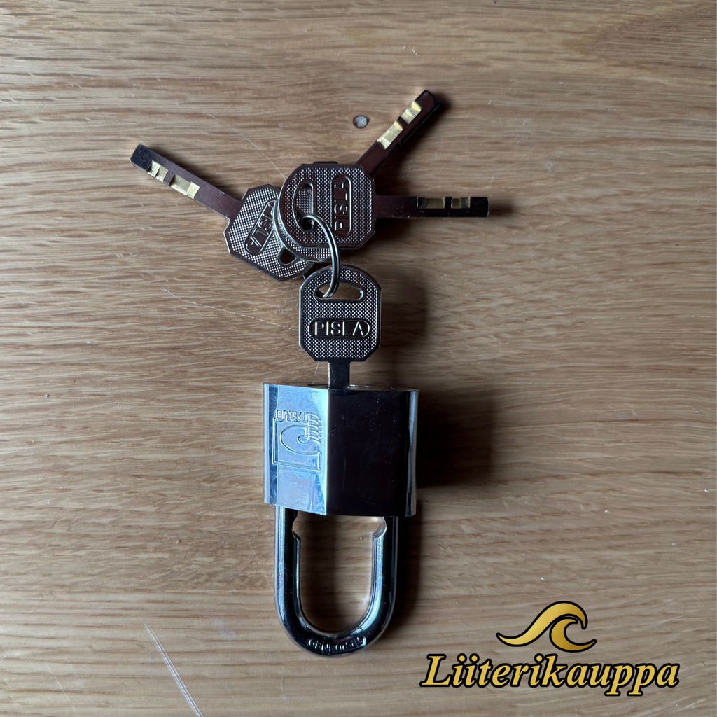 Riippulukko 40mm Pisla yleismallin munalukko