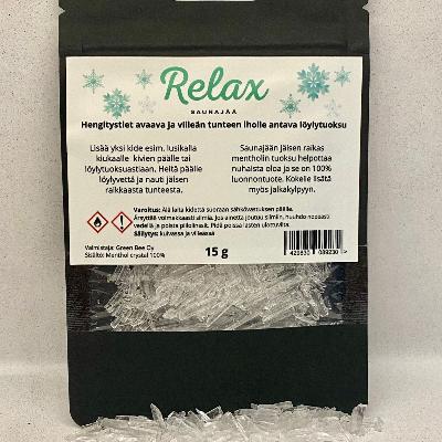 Lahjapakkaus Relax Saunajää ja kiuaskukka